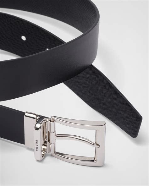 prada cinture belt|Prada reversible belt.